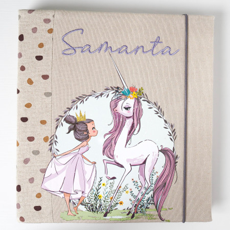 Dětský ručně šitý fotoalbum...