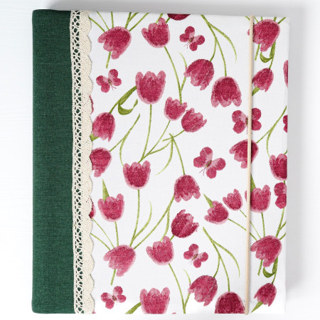 Kvetinový fotoalbum Tulipány