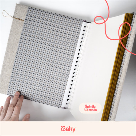 krásny minimalistický fotoalbum