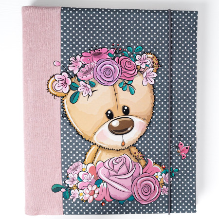 Fotoalbum Medvídek s květy...