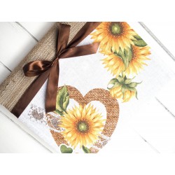 Rodinné fotoalbum se slunečnicemi