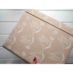 svatební album s holuby