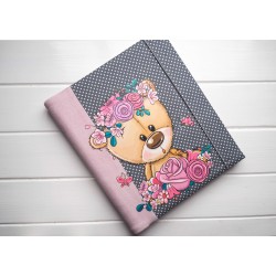 Dívčí fotoalbum s mackem samolepicí