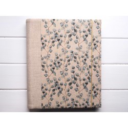 svatební fotoalbum s eukalyptem