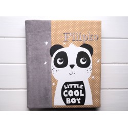 dětské fotoalbum s popisem - panda