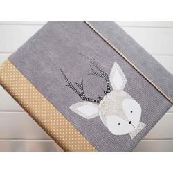 fotoalbum pro lepení fotografií s jelenem