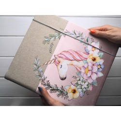 Samolepicí fotoalbum s jednorožcem