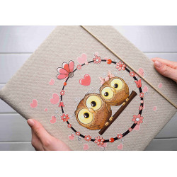 holčičí album se sovou