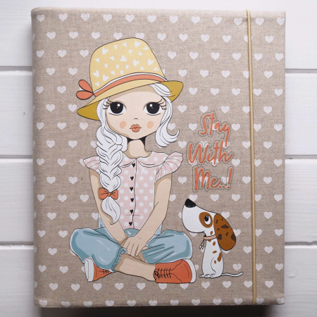 Fotoalbum pro holčičku - možnost vyšívání jména