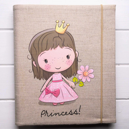 Dětské fotoalbum s princeznou - holčičí