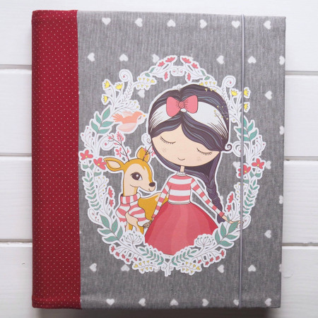 Fotoalbum pro holčičku - možnost vyšít jméno holčičky