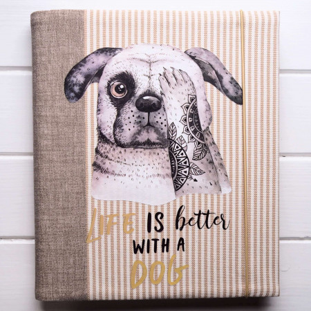 Handmade fotoalbum pes –...