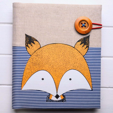 Vzpomínkové album pro miminko - lišák