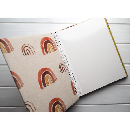 samolepicí album pro holčičku s dúhou