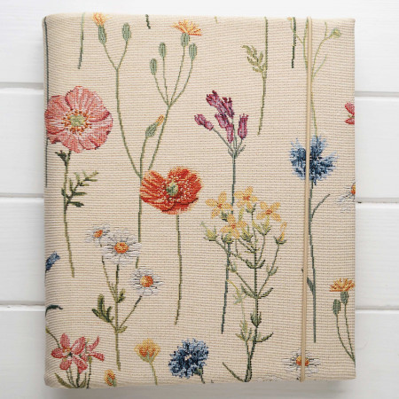 luxusný fotoalbum s lúčnymi kvetmi